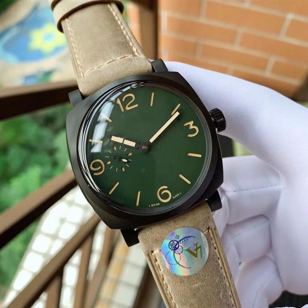 super 115 pam097 montre de luxe imported mechanical movement 48mm hour hand minute hand small second disc display function designe2288, Slivery;brown
super 115 pam097 montre de luxe imported mechanical movement 48mm hour hand minute hand small second disc display function designe2288, Slivery;brown