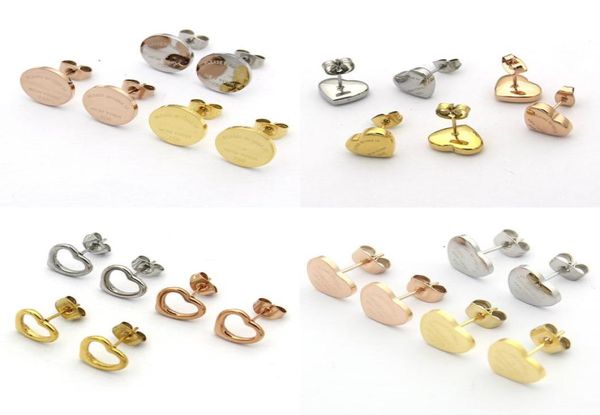 womens love earrings studs designer jewelry for women heart studs as wedding christmas gift with box5638697, Golden;silver
womens love earrings studs designer jewelry for women heart studs as wedding christmas gift with box5638697, Golden;silver