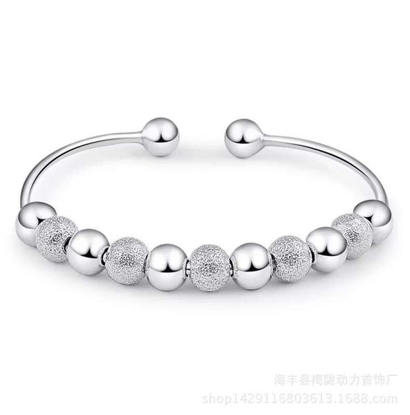 925 sterling silver items jewelry petty polished beads charm bracelets bangle chinese lucky blessing open design2244906, Black
925 sterling silver items jewelry petty polished beads charm bracelets bangle chinese lucky blessing open design2244906, Black