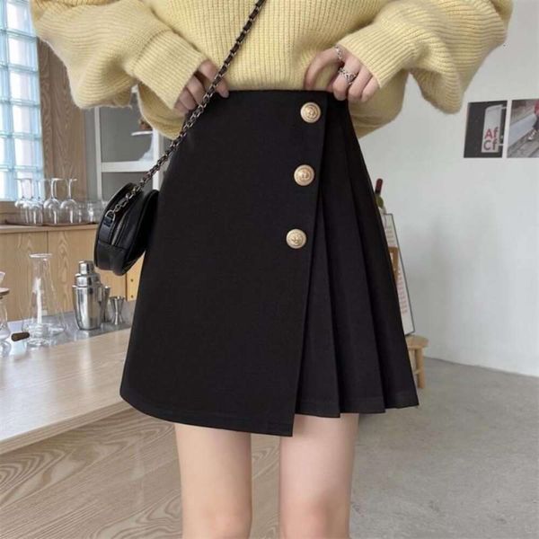half length skirt for women in spring and autumn short high waisted a line irregular one step style, Black
half length skirt for women in spring and autumn short high waisted a line irregular one step style, Black