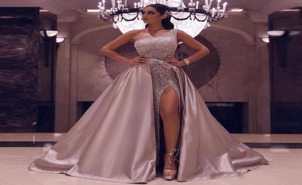 sparkly rose gold sequined one shoulder prom dresses luxury high side split evening gown train long formal party gowns6927568, Black
sparkly rose gold sequined one shoulder prom dresses luxury high side split evening gown train long formal party gowns6927568, Black