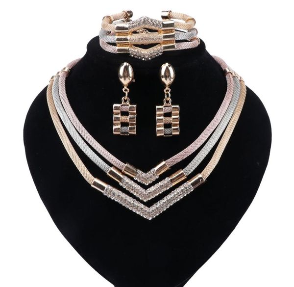 mixed color pendant bridal necklace earrings bracelet ring for women jewelry sets gold color wedding accessories5256593, Slivery;golden
mixed color pendant bridal necklace earrings bracelet ring for women jewelry sets gold color wedding accessories5256593, Slivery;golden