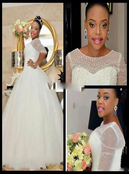 luxury plus size african wedding dresses sheer illusion half sleeves crystal beads pearls 2017 mermaid wedding bridal gowns8742689, White
luxury plus size african wedding dresses sheer illusion half sleeves crystal beads pearls 2017 mermaid wedding bridal gowns8742689, White