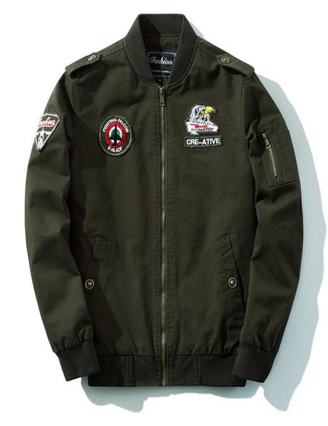 mens casual jackets eagle embroidery pattren epaulet autumn winter clothing long sleeve zipper men039s plus size outerwear coat9677999241, Black;brown
mens casual jackets eagle embroidery pattren epaulet autumn winter clothing long sleeve zipper men039s plus size outerwear coat9677999241, Black;brown