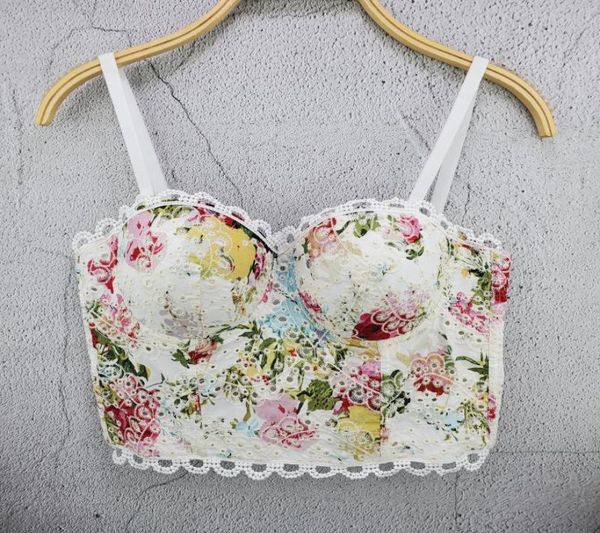 bustiers gothic flower print lace corset overbust corsets women goth steampunk crop 2404510, Black;white
bustiers gothic flower print lace corset overbust corsets women goth steampunk crop 2404510, Black;white