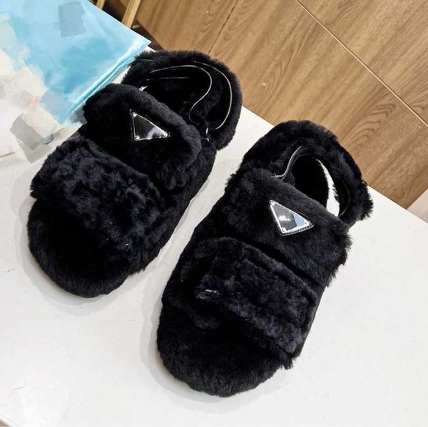 triangle buckle hook loop dad sandal logo slippers shearling fur mule strap slides platform furry slingbacks fleece soft flip flop women, Black
triangle buckle hook loop dad sandal logo slippers shearling fur mule strap slides platform furry slingbacks fleece soft flip flop women, Black