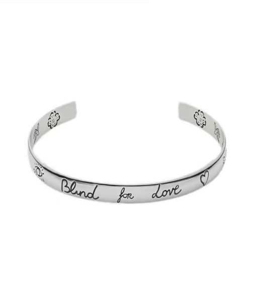 designer bangle open bracelet man woman bracelets fashion brand blind love bangles jewelry sliver color5467095, Black
designer bangle open bracelet man woman bracelets fashion brand blind love bangles jewelry sliver color5467095, Black