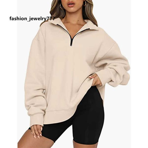 sports and leisure women's hoodie sweatshirt autumn and winter new polo neck zipper long sleeve sweater women's loose lazy casual, Black
sports and leisure women's hoodie sweatshirt autumn and winter new polo neck zipper long sleeve sweater women's loose lazy casual, Black