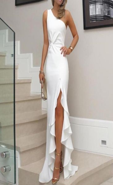 jaycosin 2019 new summer women dress one shoulder ruched ruffle formal evening party dress slim maxi long dresses vestidos z82717984871, Black;gray
jaycosin 2019 new summer women dress one shoulder ruched ruffle formal evening party dress slim maxi long dresses vestidos z82717984871, Black;gray