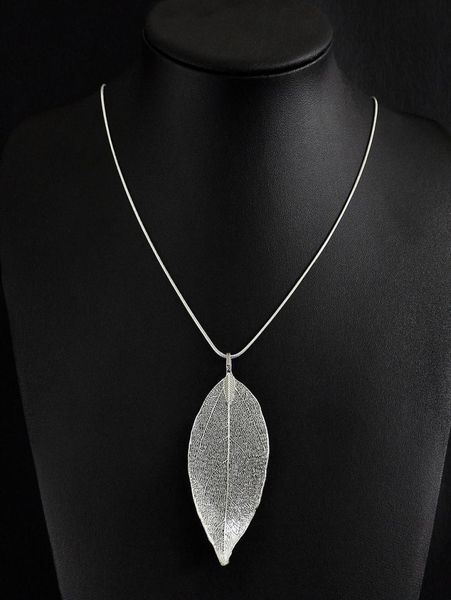 fashion maxi necklace natural leaf pendants necklaces women fine jewelry long chain pendant statement necklace four colors7846318, Silver
fashion maxi necklace natural leaf pendants necklaces women fine jewelry long chain pendant statement necklace four colors7846318, Silver