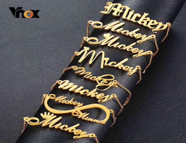 vnox personalized name necklaces solid stainless steel choker for women fashion pendant custom special unique gift h11255399393, Silver
vnox personalized name necklaces solid stainless steel choker for women fashion pendant custom special unique gift h11255399393, Silver