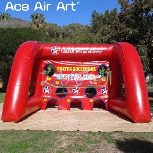 wholesale 4m l x 3m h (13.2x10ft) red inflatable soccer shoot out gate football goal socceroos with removable stickers for usa
wholesale 4m l x 3m h (13.2x10ft) red inflatable soccer shoot out gate football goal socceroos with removable stickers for usa