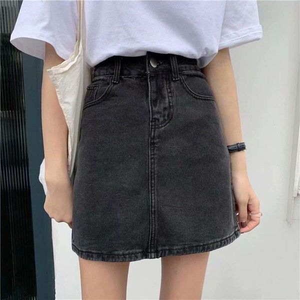 item title short black denim skirt for children summer high waist students a line trend
item title short black denim skirt for children summer high waist students a line trend