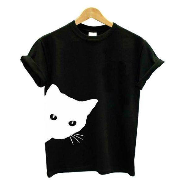 februaryfrost women funny cat looking out side print tshirt casual cotton t shirt for lady girl tee7073411, White
februaryfrost women funny cat looking out side print tshirt casual cotton t shirt for lady girl tee7073411, White