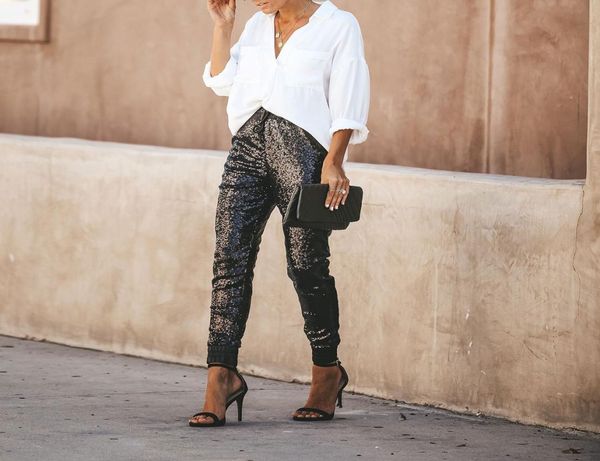 2019 women high waist skinny pant sequins glitter leggings joggings trousers clubwear y2004188444571, Black;white
2019 women high waist skinny pant sequins glitter leggings joggings trousers clubwear y2004188444571, Black;white