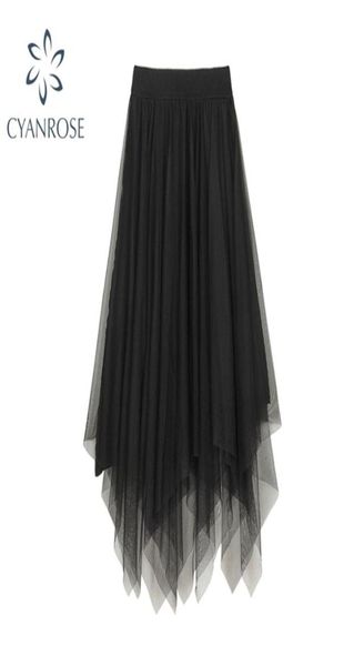 vintage black tulle skirt women autumn fashion korean casual elastic high waist female aline pleated hem mesh tutu 2105154235914
vintage black tulle skirt women autumn fashion korean casual elastic high waist female aline pleated hem mesh tutu 2105154235914