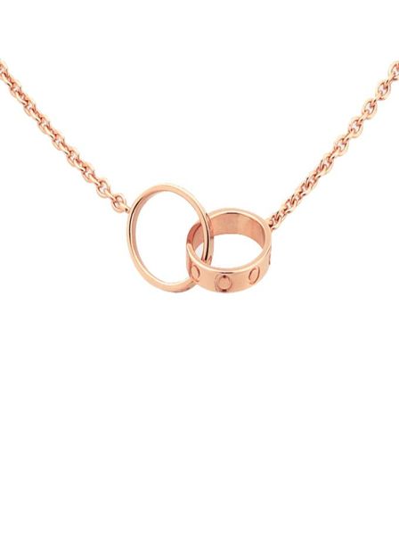 luxury jewelry designer necklaces screw diamond double circle love necklace for couples platinum gold rose pendant stainless steel6686622, Silver
luxury jewelry designer necklaces screw diamond double circle love necklace for couples platinum gold rose pendant stainless steel6686622, Silver