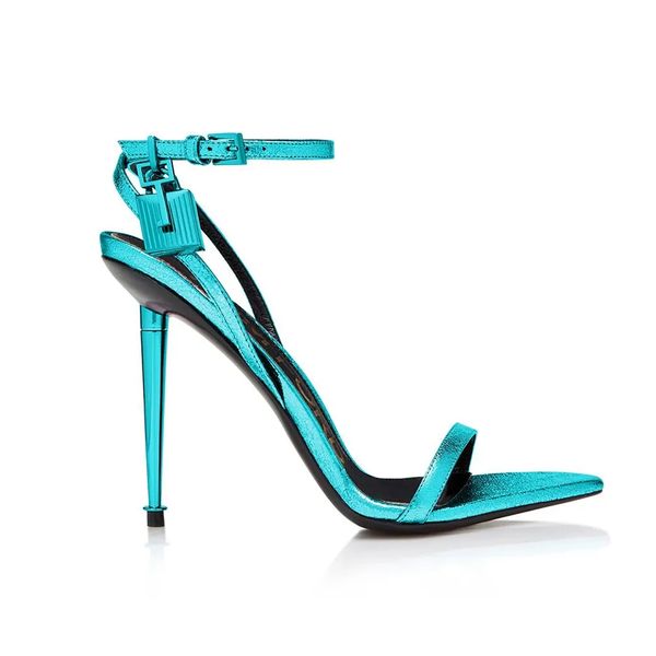 padlock embellished stiletto sandals105mm metallic leather ankle-strap narrow band sandals heels evening pointed shoes women's heeled l, Black
padlock embellished stiletto sandals105mm metallic leather ankle-strap narrow band sandals heels evening pointed shoes women's heeled l, Black