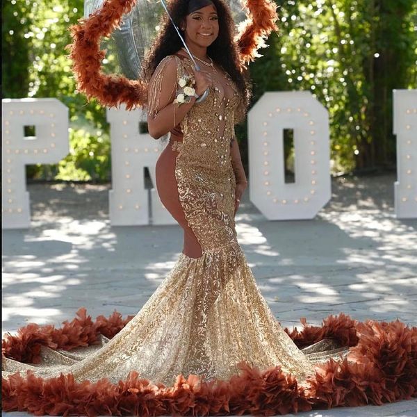 luxury mermaid evening dresses 2023 major beads african black girl prom party wear rose flowers gala party gowns with feather
luxury mermaid evening dresses 2023 major beads african black girl prom party wear rose flowers gala party gowns with feather
