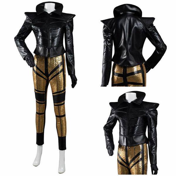 cruella devil cosplay costume coat pants outfits halloween carnival party suit237j, Black
cruella devil cosplay costume coat pants outfits halloween carnival party suit237j, Black