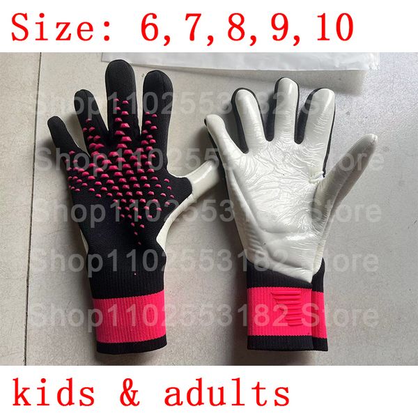sports gloves kids adults goalkeeper goalie thicken latex football soccer antislip protection children 230821, Black
sports gloves kids adults goalkeeper goalie thicken latex football soccer antislip protection children 230821, Black