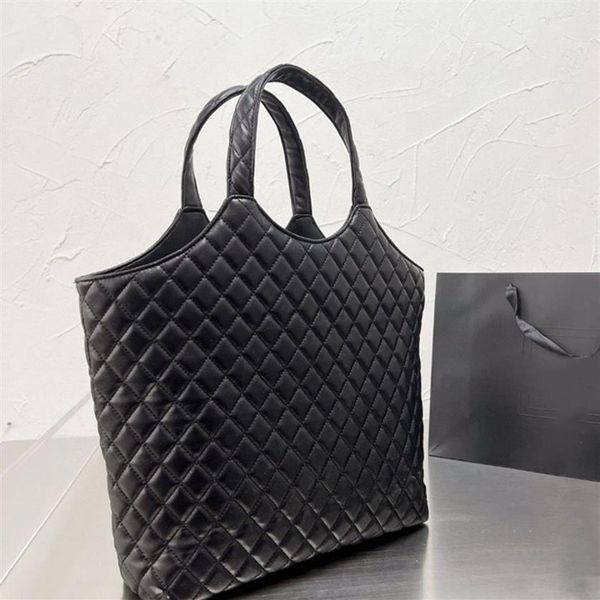 women black leather handbag quilted tote shopping icare maxi bag big shopper paris fashion large beach bags luxury designer travel234s
women black leather handbag quilted tote shopping icare maxi bag big shopper paris fashion large beach bags luxury designer travel234s