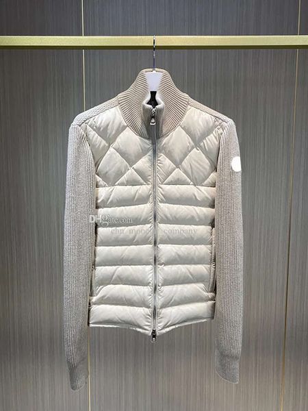 arm glue metal badge mens down jacket chest diamond line design men knitted jacket fashion stand collar men down jackets winter coat, Black
arm glue metal badge mens down jacket chest diamond line design men knitted jacket fashion stand collar men down jackets winter coat, Black