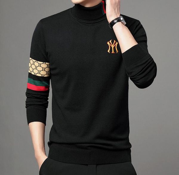 mens sweater designer stripe pullover high collar warm outdoor sleeve sweater sweatshirt embroidery winter clothes, White;black
mens sweater designer stripe pullover high collar warm outdoor sleeve sweater sweatshirt embroidery winter clothes, White;black
