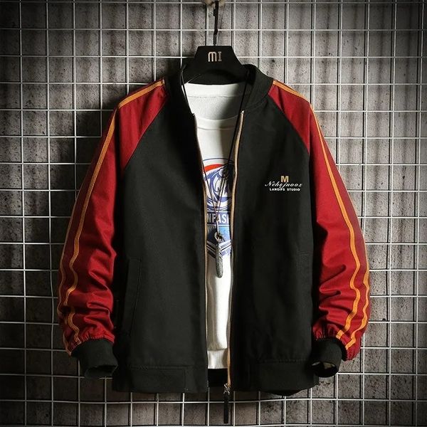 men s jackets spring autumn men jacket fashion brand ins versatile raspy baseball jersey printed loose colored hongkong style clothing 23082, Black;brown
men s jackets spring autumn men jacket fashion brand ins versatile raspy baseball jersey printed loose colored hongkong style clothing 23082, Black;brown