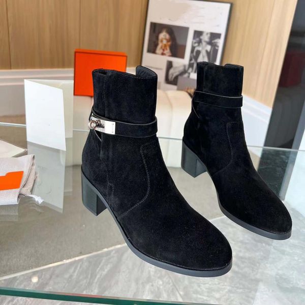 frenchie 50 ankle boot high heel kelly buckle boots designer martens boot women high natural leather winter snow booties oxford bottom ankle, Black
frenchie 50 ankle boot high heel kelly buckle boots designer martens boot women high natural leather winter snow booties oxford bottom ankle, Black