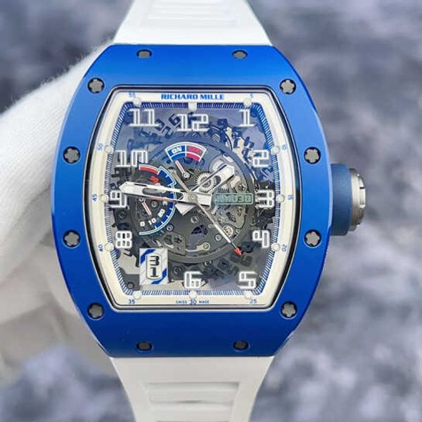 richardmille swiss watches rm tactical mechanical wrist watches rm030 france limited edition 100 ceramic material blue and white color hollo
richardmille swiss watches rm tactical mechanical wrist watches rm030 france limited edition 100 ceramic material blue and white color hollo