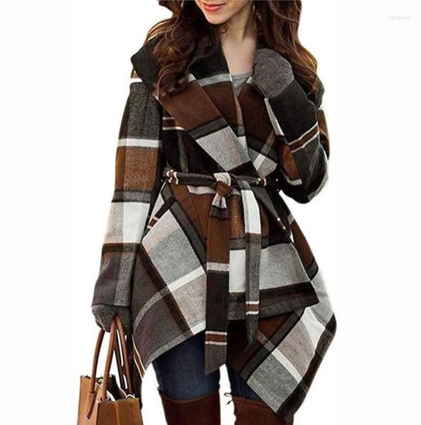 women039s jackets elegant turn down collar coat belted wool blend asymmetric hem wrap utumn winter slim coats women1958388, Black;brown
women039s jackets elegant turn down collar coat belted wool blend asymmetric hem wrap utumn winter slim coats women1958388, Black;brown