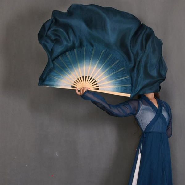 new white dark blue gradient silk veil chinese traditinal hand dye dance fan pairs two layer machine rolled adults 20 inches197d, Black;red
new white dark blue gradient silk veil chinese traditinal hand dye dance fan pairs two layer machine rolled adults 20 inches197d, Black;red