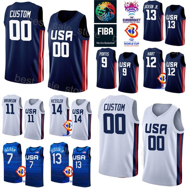 printed america basketball us 14 walker kessler jerseys world cup 12 josh hart 4 tyrese haliburton 11 jalen brunson 15 austin reaves 9 bobby, Black
printed america basketball us 14 walker kessler jerseys world cup 12 josh hart 4 tyrese haliburton 11 jalen brunson 15 austin reaves 9 bobby, Black
