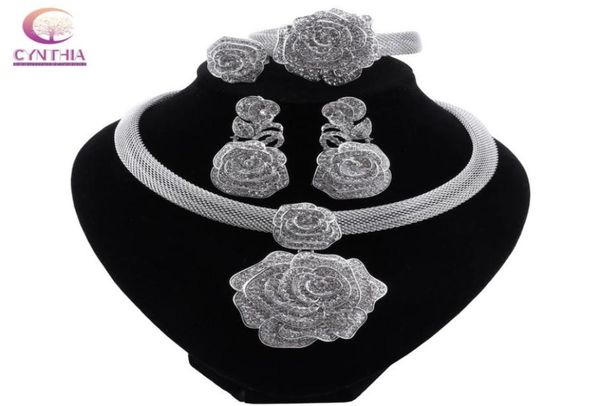 dubai women silver plated jewelry sets african wedding bridal ornament gifts for saudi arab necklace bracelet earrings1198281, Slivery;golden
dubai women silver plated jewelry sets african wedding bridal ornament gifts for saudi arab necklace bracelet earrings1198281, Slivery;golden