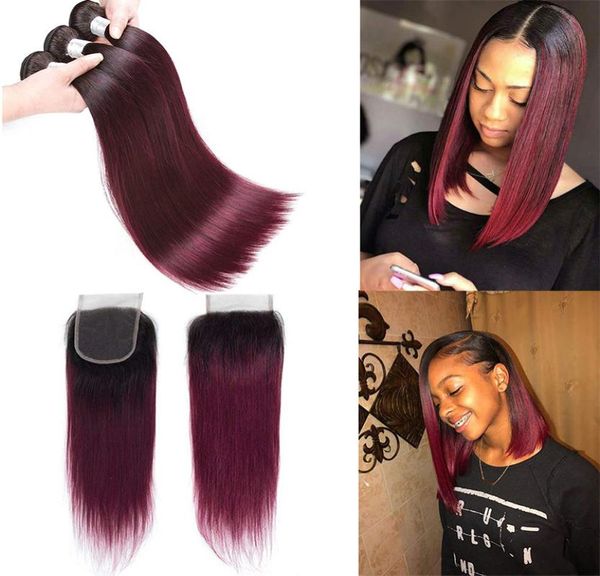new arrive peruvian burgundy hair weave with closure straight two tone ombre 1b 99j wine red human hair bundles and lace closures7349900, Black;brown
new arrive peruvian burgundy hair weave with closure straight two tone ombre 1b 99j wine red human hair bundles and lace closures7349900, Black;brown