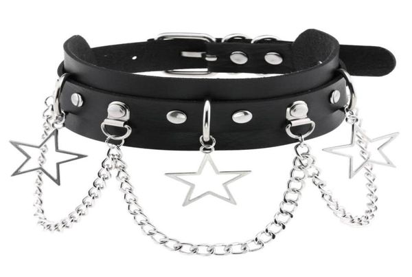 costumes pentacle pendant chain clavicle chain choker neck cover personality exaggerated pu leather necklace collar3051498, Black
costumes pentacle pendant chain clavicle chain choker neck cover personality exaggerated pu leather necklace collar3051498, Black