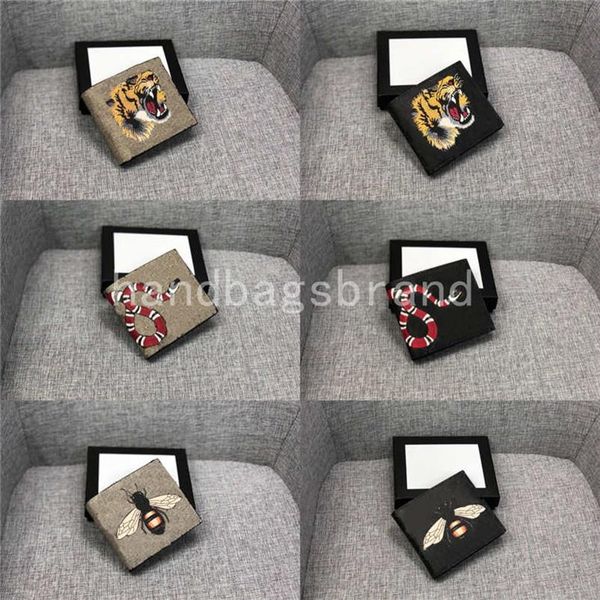 luxurys designers men animal short wallet leather black snake tiger bee wallets women short style purse wallet card holders with g283e, Red;black
luxurys designers men animal short wallet leather black snake tiger bee wallets women short style purse wallet card holders with g283e, Red;black