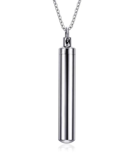 high polished stainless steel cylinder memorial urn pendant necklace ash holder29762541929063, Silver
high polished stainless steel cylinder memorial urn pendant necklace ash holder29762541929063, Silver