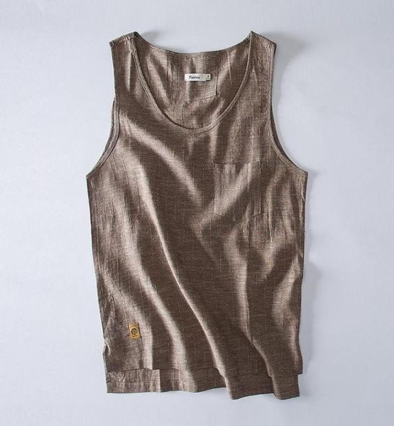 men039s tank mens sleeveless vest japan style summer breathable soft linen male excellent striped undershirt pockets casua7890425, White;black
men039s tank mens sleeveless vest japan style summer breathable soft linen male excellent striped undershirt pockets casua7890425, White;black