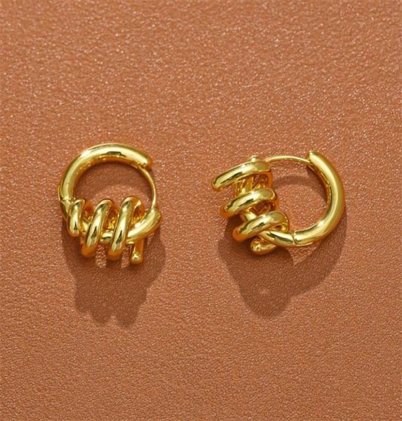 french niche design stud temperament spring spiral knot earrings advanced indifference ins fashion allmatch gift jewelry accessor7539339, Golden;silver
french niche design stud temperament spring spiral knot earrings advanced indifference ins fashion allmatch gift jewelry accessor7539339, Golden;silver