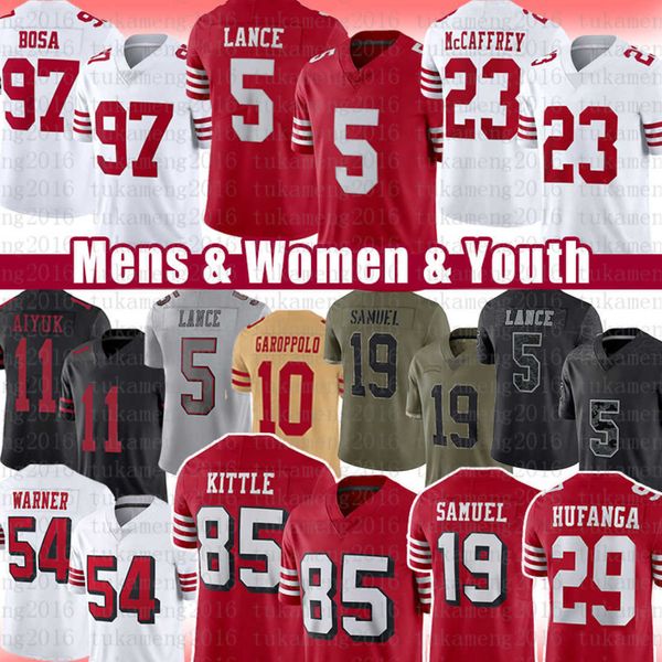 talanoa hufanga christian mccaffrey football jersey fred warner george kittle nick bosa trey lance deebo samuel jerry rice kyle juszczyk ron, Black;red
talanoa hufanga christian mccaffrey football jersey fred warner george kittle nick bosa trey lance deebo samuel jerry rice kyle juszczyk ron, Black;red