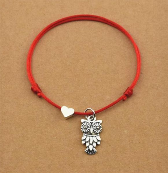 20pcslot lucky red string cords love heart owl charm bracelets for women lover birthday party jewelry gifts6586607, Golden;silver
20pcslot lucky red string cords love heart owl charm bracelets for women lover birthday party jewelry gifts6586607, Golden;silver
