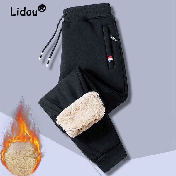 men's pants fall winter men fashion lamb wool thick warm joggers sport pants casual black gray zipper pockets trousers sweatpants panta
men's pants fall winter men fashion lamb wool thick warm joggers sport pants casual black gray zipper pockets trousers sweatpants panta