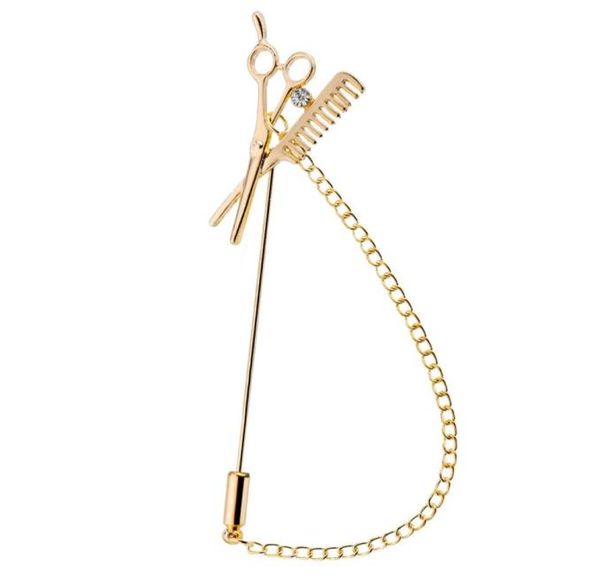 gold plated scissors chain lapel pins for men suit accessories stick brooch pins wedding party jewelry lot 12 pcs7148440, Gray
gold plated scissors chain lapel pins for men suit accessories stick brooch pins wedding party jewelry lot 12 pcs7148440, Gray