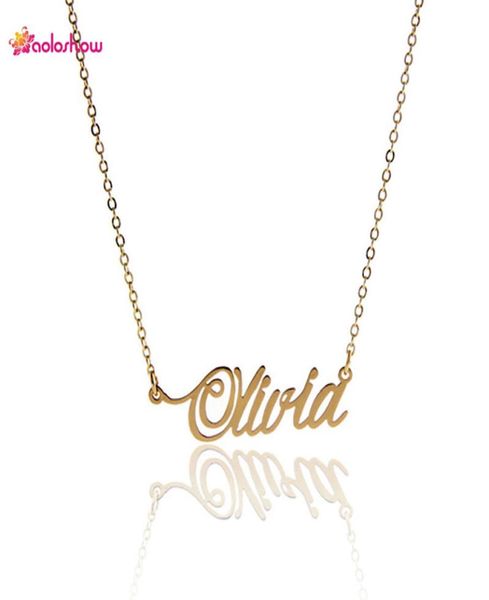 18k gold plated stainless steel name necklace for women personalized quot olivia quot customized nameplate necklace for valent8167410, Golden;silver
18k gold plated stainless steel name necklace for women personalized quot olivia quot customized nameplate necklace for valent8167410, Golden;silver