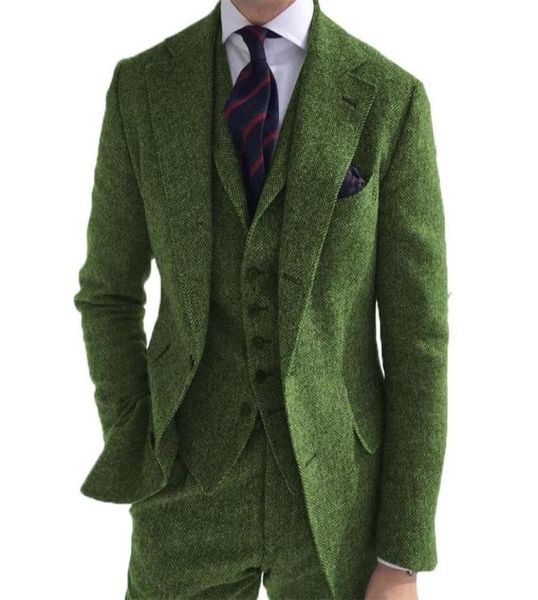 tweed suit men 3 pieces suits green wool retro classic herringbone pattern groom tuxedos for wedding blazerpantsvest men0397946738, White;black
tweed suit men 3 pieces suits green wool retro classic herringbone pattern groom tuxedos for wedding blazerpantsvest men0397946738, White;black