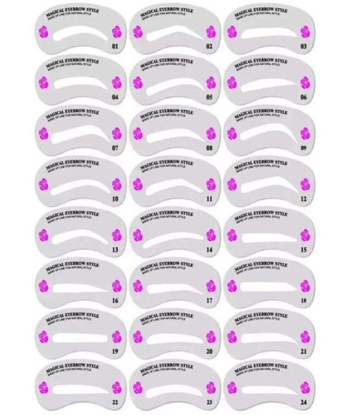 24pcs 24 styles eyebrow shaping stencils grooming kit makeup shaper set template tool permanent makeup calipers tattoo schablone9605173
24pcs 24 styles eyebrow shaping stencils grooming kit makeup shaper set template tool permanent makeup calipers tattoo schablone9605173