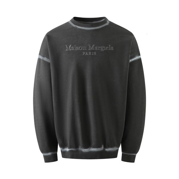 men's hoodies sweatshirts spring and fall mm6 longsleeved majella chest embroidery letters washed do old loose sweatshirt men women 230, Black
men's hoodies sweatshirts spring and fall mm6 longsleeved majella chest embroidery letters washed do old loose sweatshirt men women 230, Black