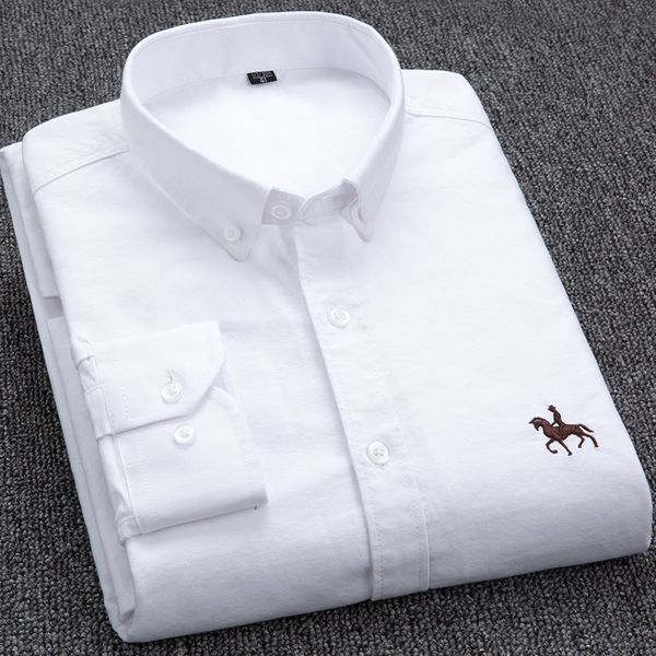men's casual shirts large size full men's shirts 100% pure cotton oxford business casual shirt soft slim fit formal plain shirt lo, White;black
men's casual shirts large size full men's shirts 100% pure cotton oxford business casual shirt soft slim fit formal plain shirt lo, White;black